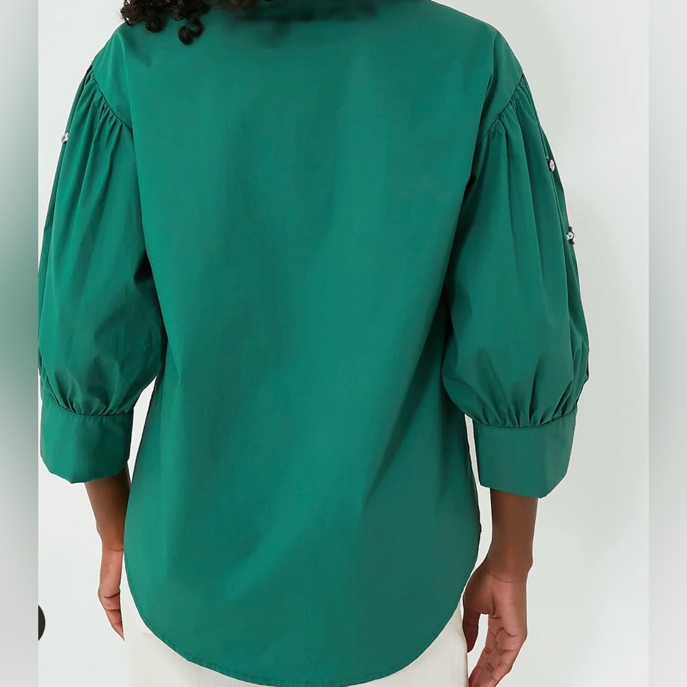 THE SHIRT BY ROCHELLE BEHRENS

Green Bara Shirt - Picture 5 of 10